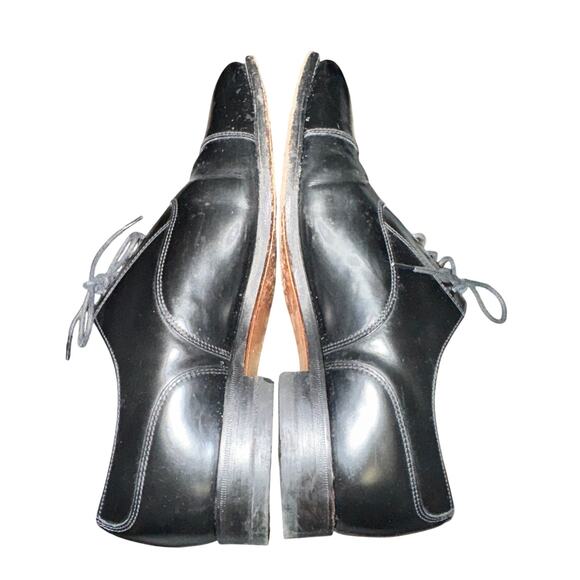 Loake Last Oxfords Men's Size 8.5 Black Leather Professional Collection Cap Toe - Picture 7 of 9